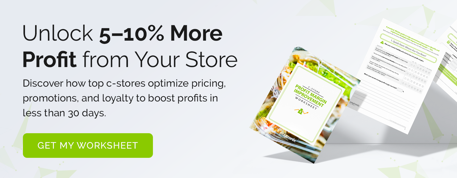 c-store profit margin worksheet 