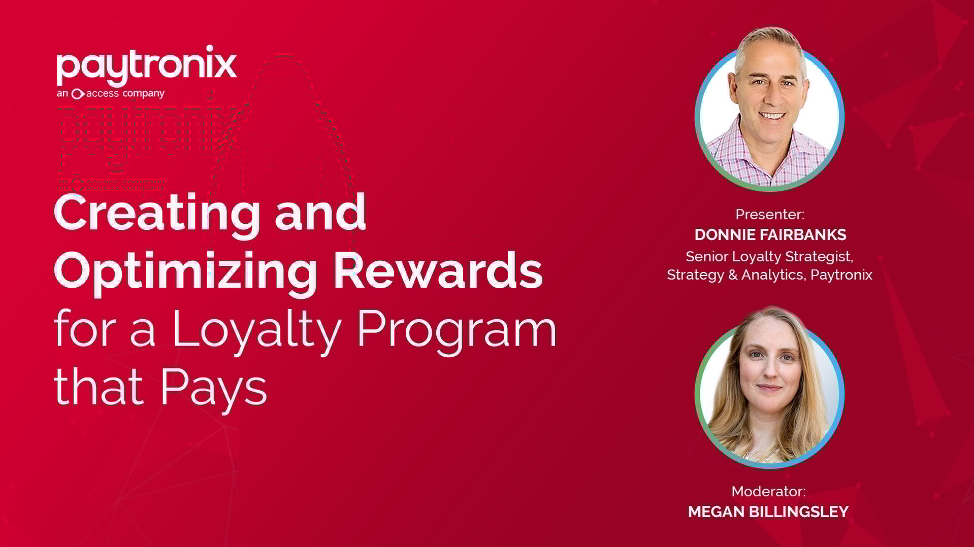 Creating and Optimizing Rewards for a Loyalty Program that Pays webinar hero image