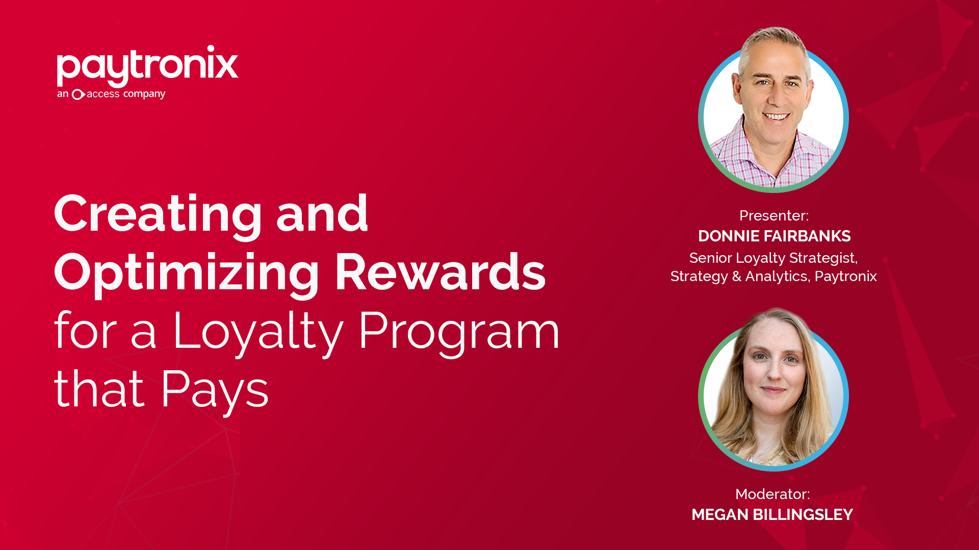 Creating and Optimizing Rewards for a Loyalty Program that Pays webinar hero image