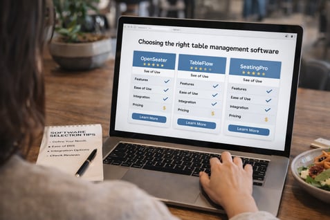 Evaluating table management software options