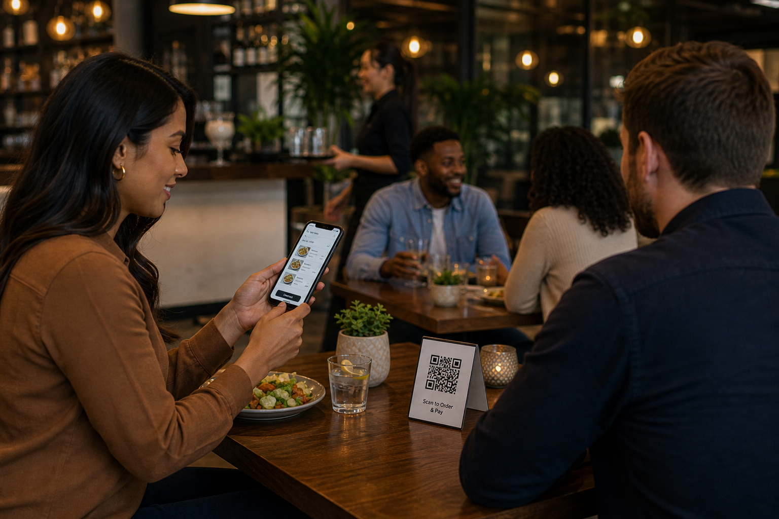 IRO Pay at Table and QR Code Hero Image V1