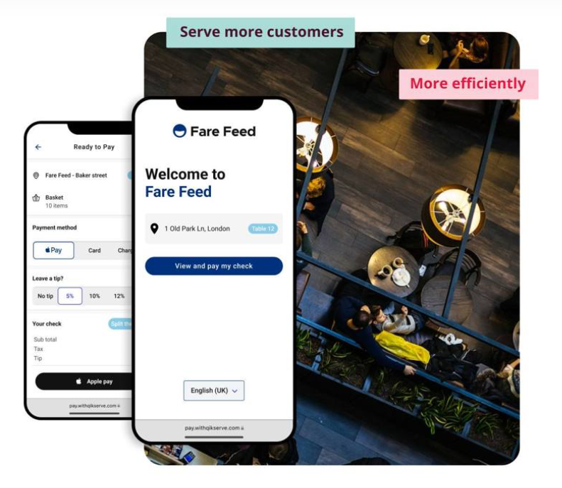 pay at table TAG website image 1